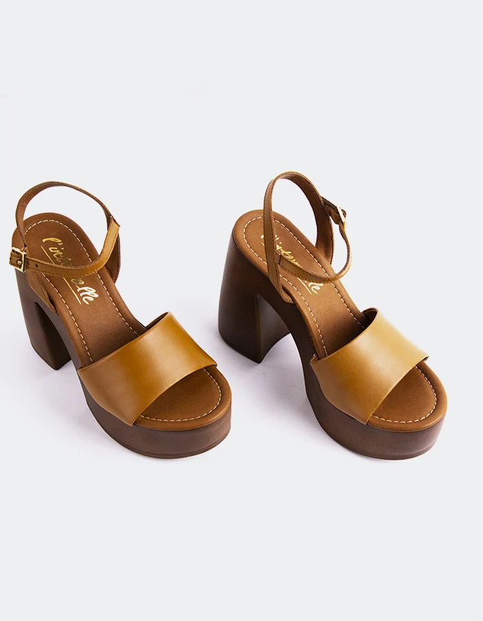 Veria Tan Leather