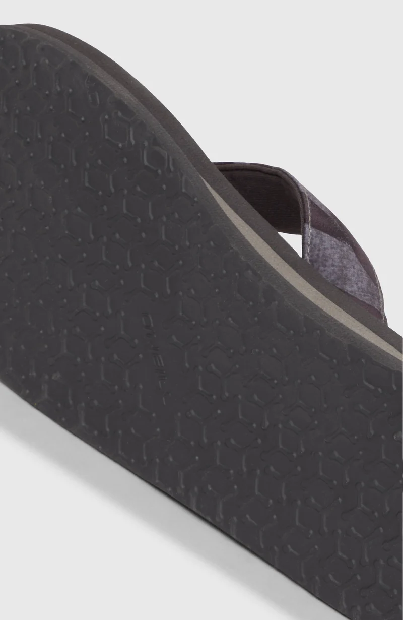 Tongs en tissu O'Neill | Black Dipped Leaves