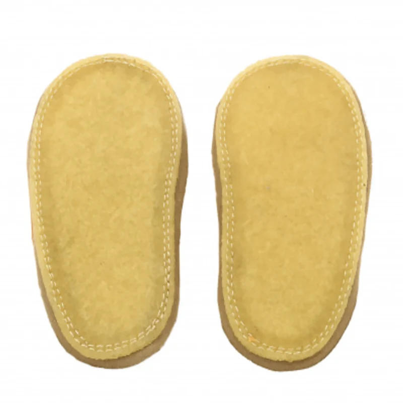 Robeez Chaussons Crêpe Rob Fur Marron
