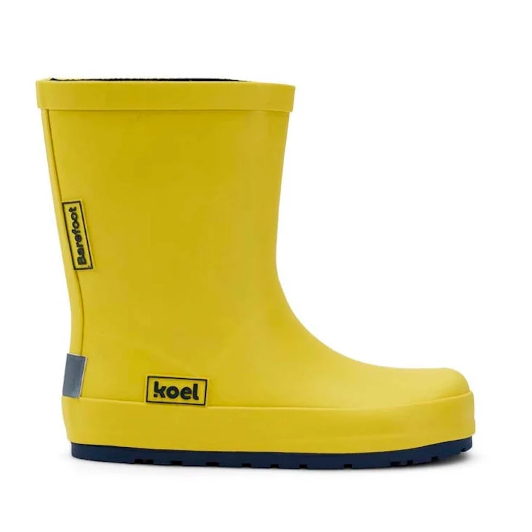 Koel Barefoot Wellie Solid Yellow