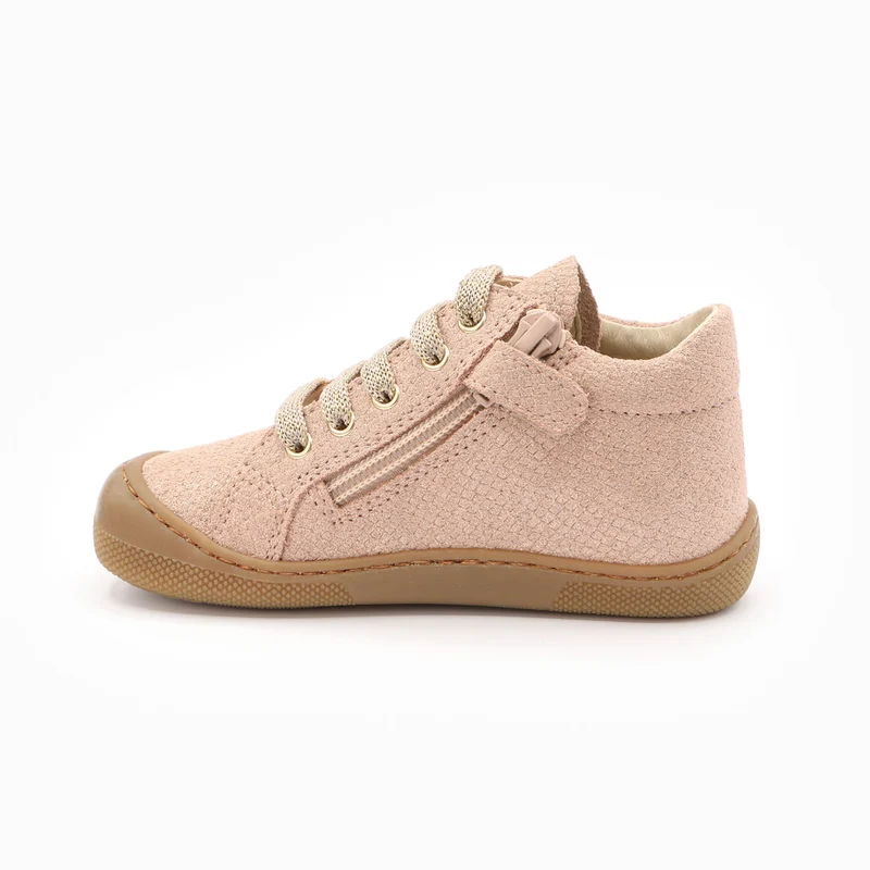Naturino Barefoot Kommy Zip Lizard Rose