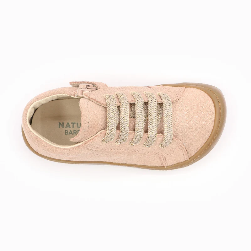 Naturino Barefoot Kommy Zip Lizard Rose