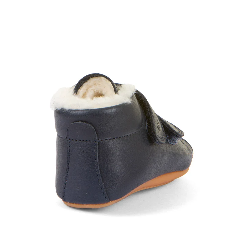 Froddo Prewalkers Barefoot Fourrés Deux Scratchs Dark Blue