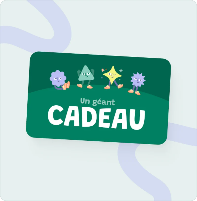 e-carte cadeau Petits pas de Géant
