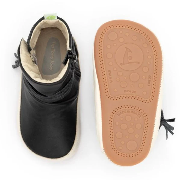 Tip Toey Joey Primeiros Ridgey Black Tapioca