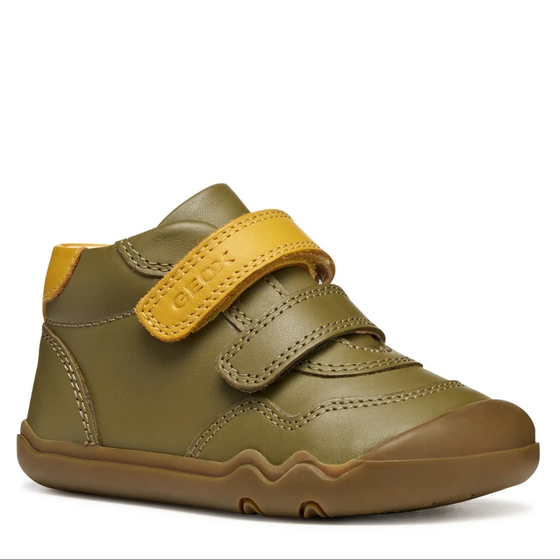 Geox Barefoot Steppieup High Pistache Zucca