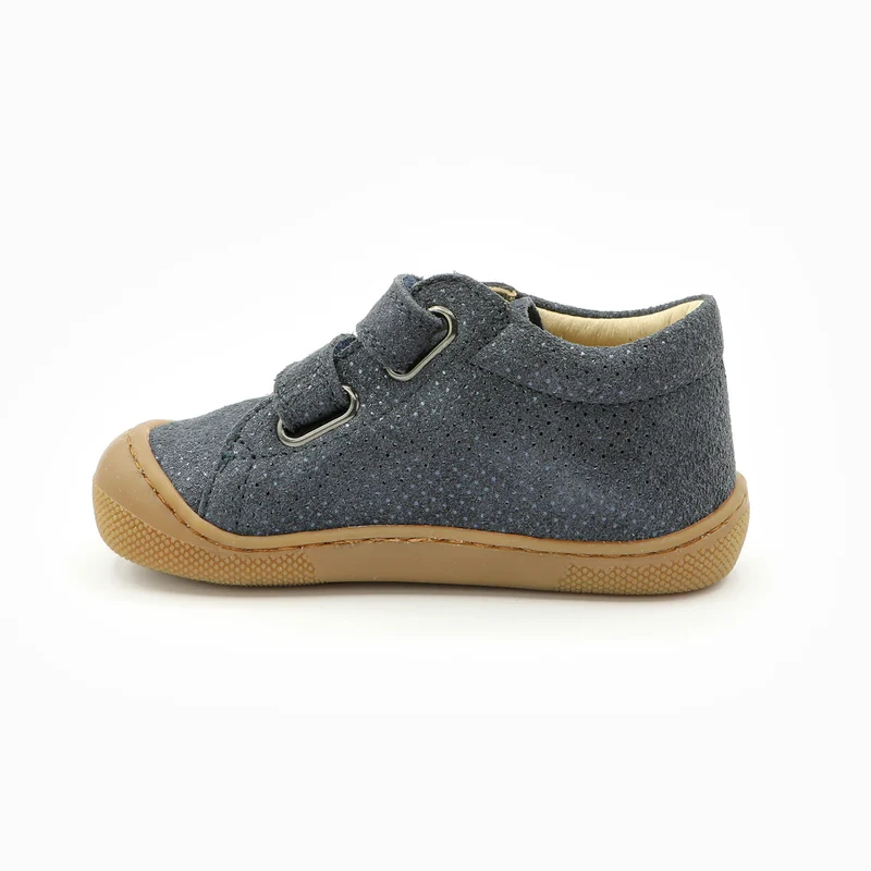 Naturino Barefoot Kommy Velcros Dots Blue