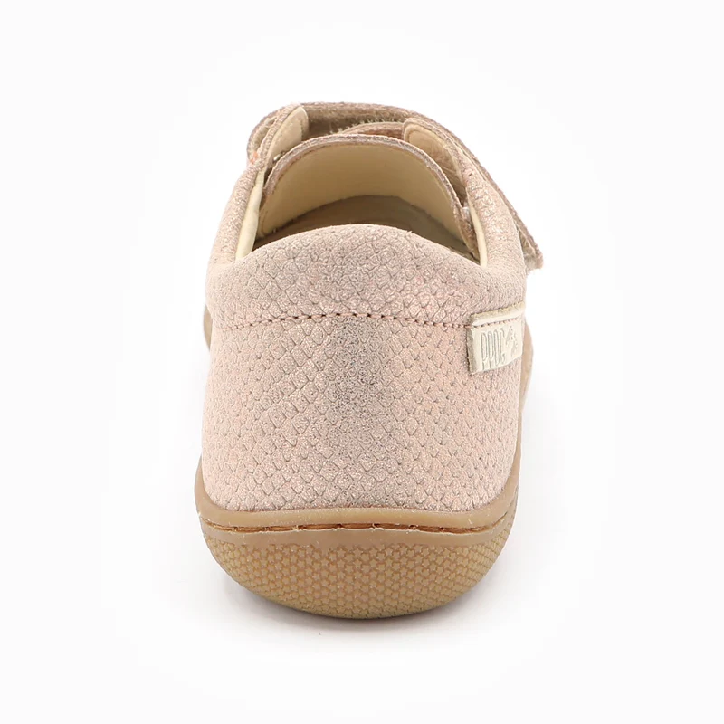 Naturino Barefoot Rabir Velcros Lizard Rose