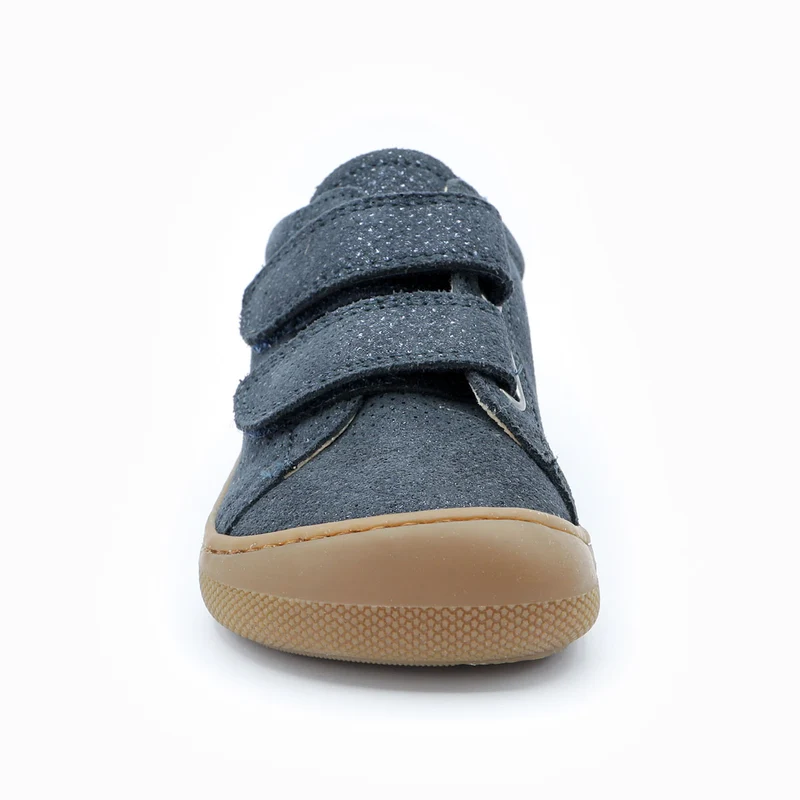 Naturino Barefoot Rabir Velcros Dots Blue