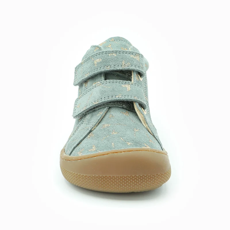 Naturino Barefoot Kommy Velcros Flower Hearth Cloud Platinum