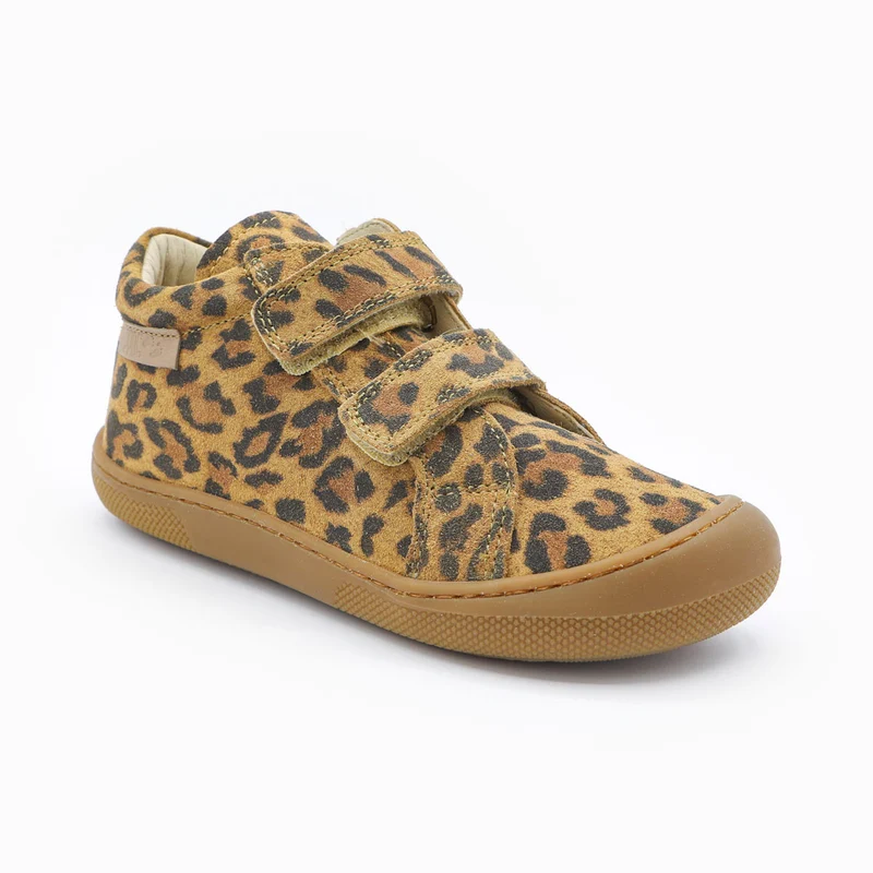 Naturino Barefoot Kommy Velcros Jaguar Brown