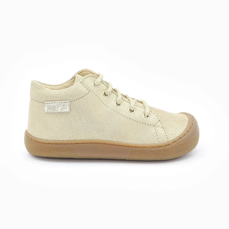 Naturino Barefoot Orec Lacets Glitter Platinum