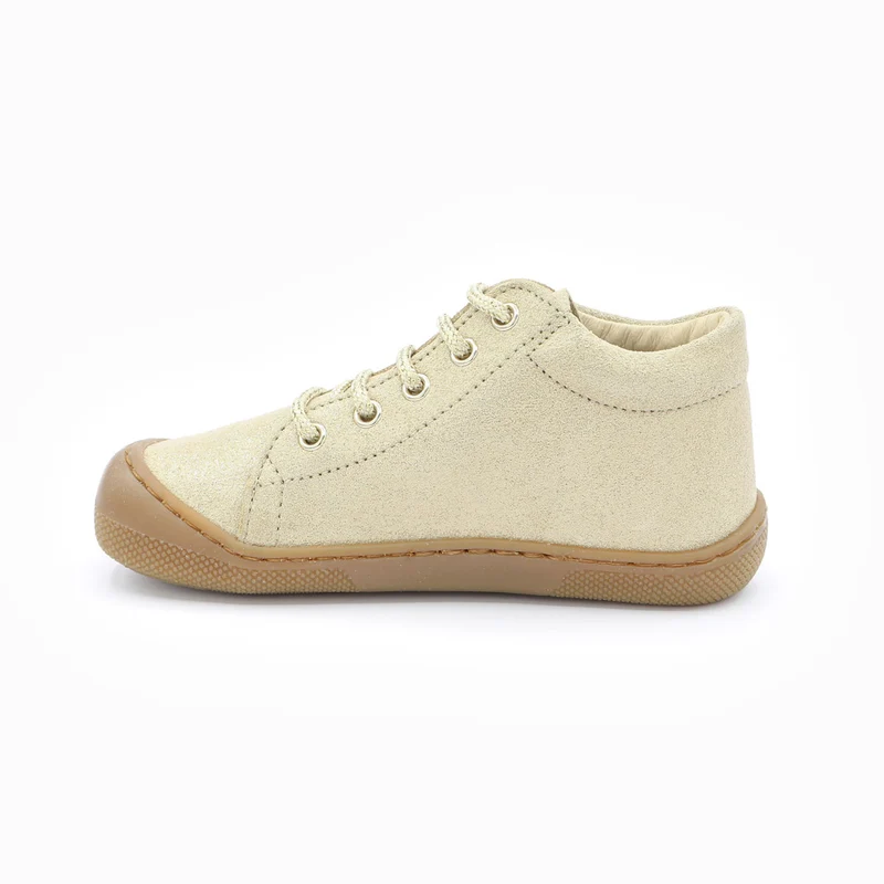 Naturino Barefoot Orec Lacets Glitter Platinum