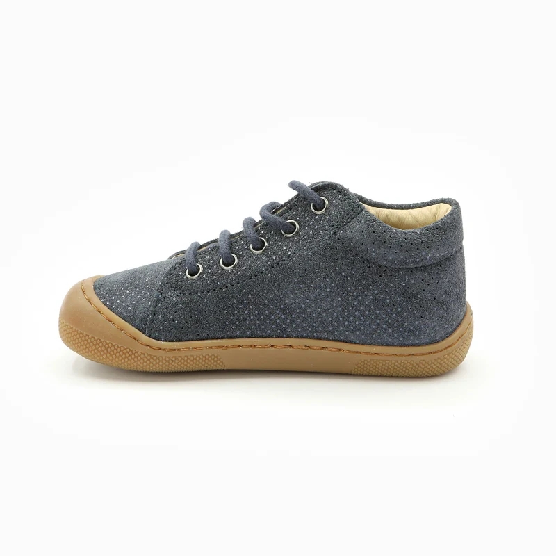 Naturino Barefoot Orec Lacets Dots Blue