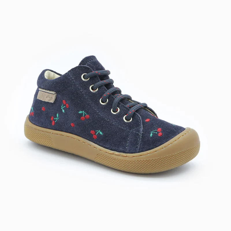 Naturino Barefoot Orec Lacets Cherry Navy