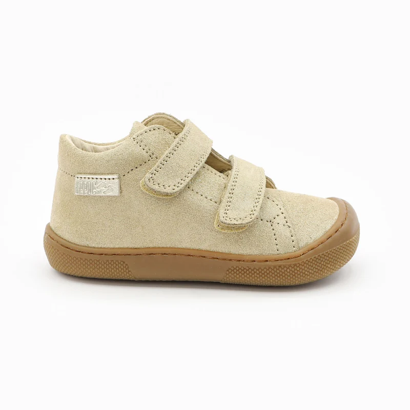 Naturino Barefoot Orec Velcros Glitter Platinum