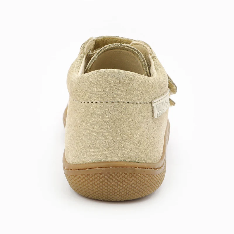 Naturino Barefoot Orec Velcros Glitter Platinum