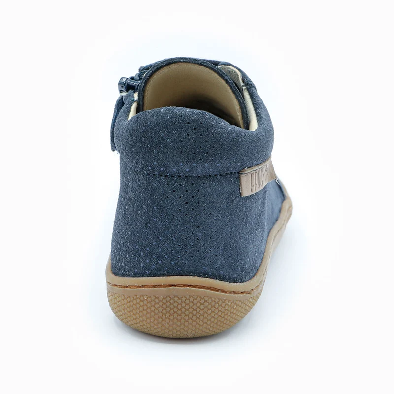 Naturino Barefoot Kommy Zip Dots Blue