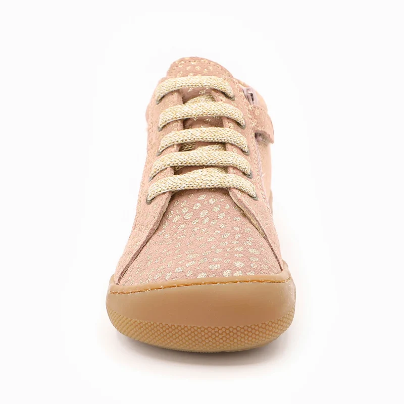 Naturino Barefoot Kommy Zip Pony Rose Platinum