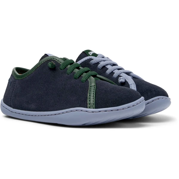 Camper Kids Peu Cami Rug Twins Marine Bleu Vert