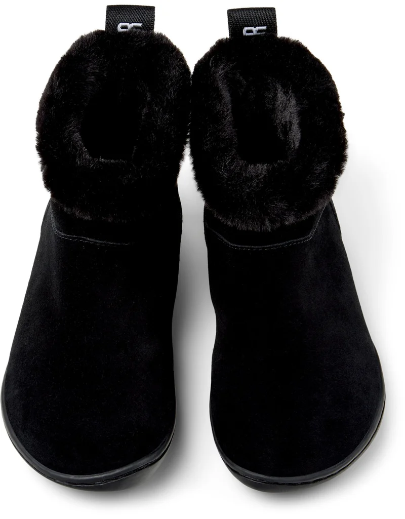 Camper Kids Peu Bottines Fourrées Noir
