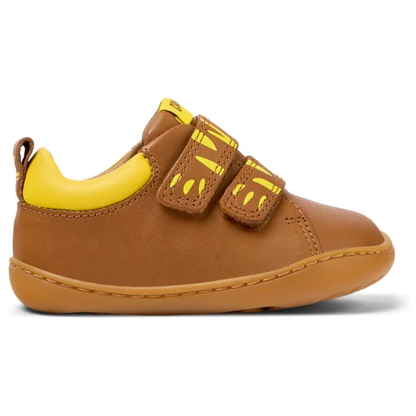 Camper FW Peu Velcros Twins Marron Tiger
