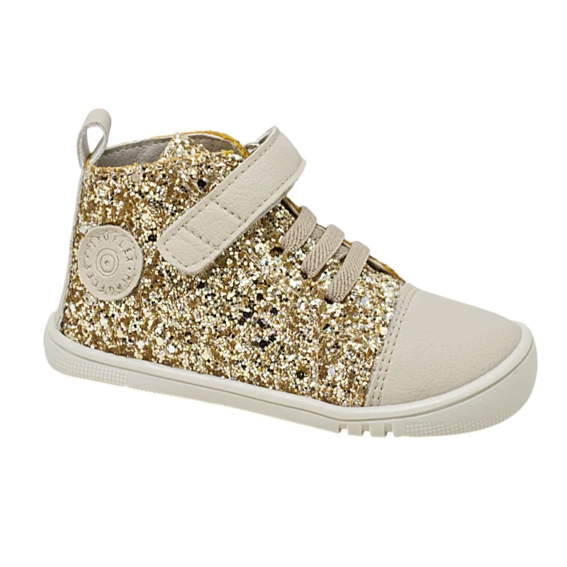 Piruflex Boots Laces Bloom Glitter Gold