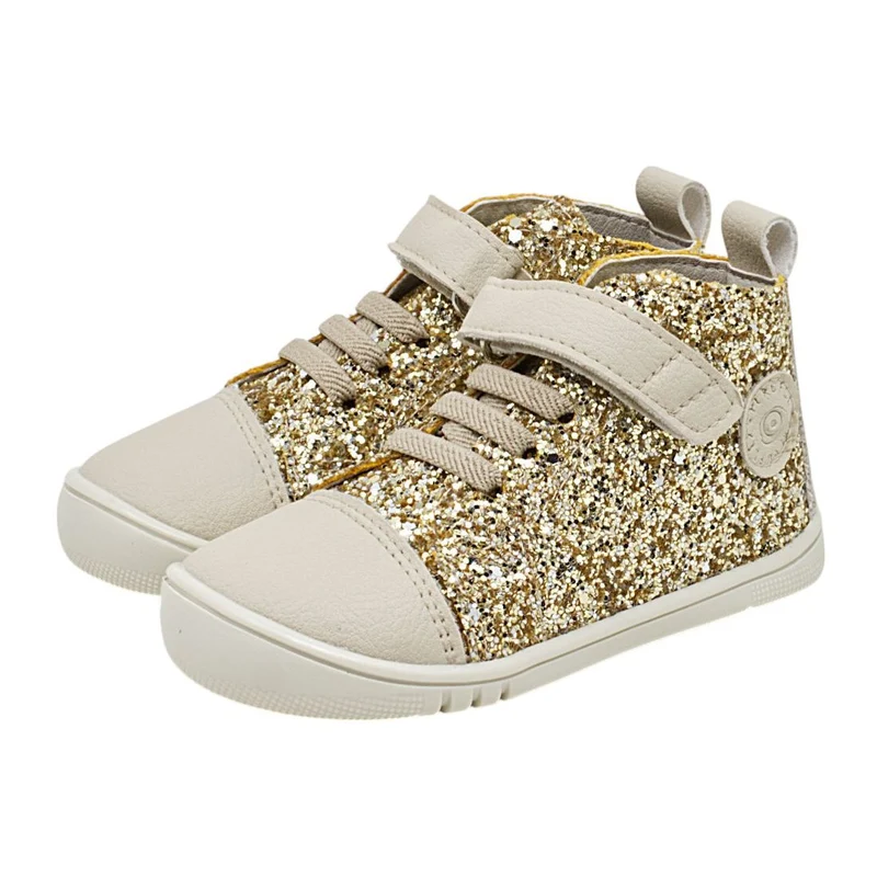 Piruflex Boots Laces Bloom Glitter Gold