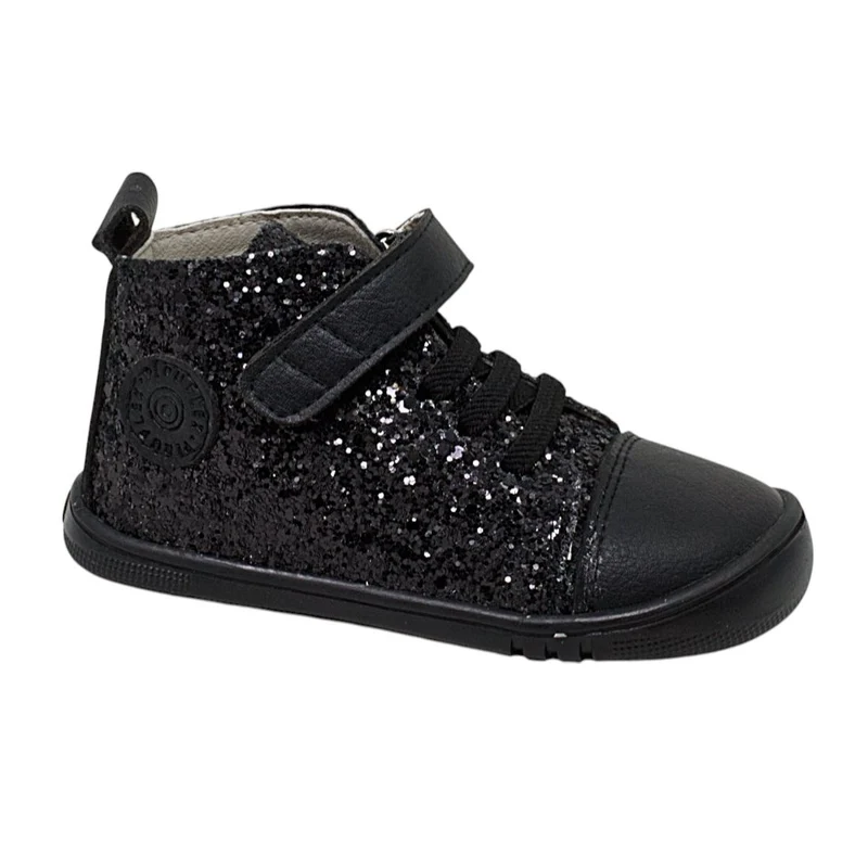 Piruflex Boots Laces Bloom Glitter Black