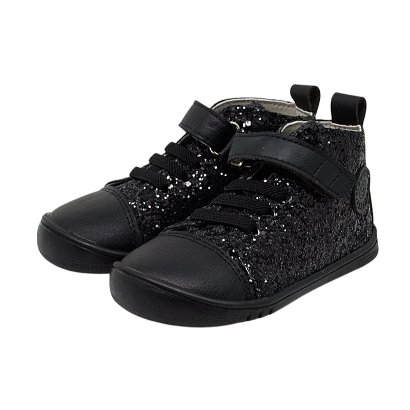 Piruflex Boots Laces Bloom Glitter Black