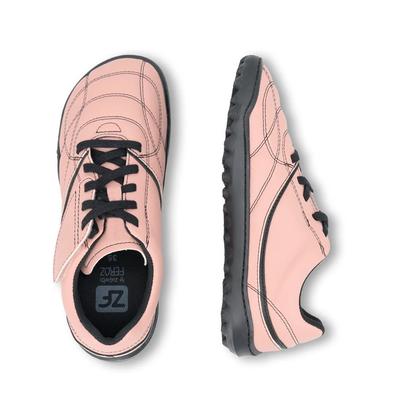 Zapato Feroz Rockers Amunt Rosa Negro