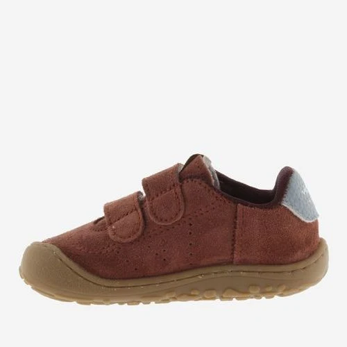 Victoria Barefoot Bosco Velcros Suede Terra