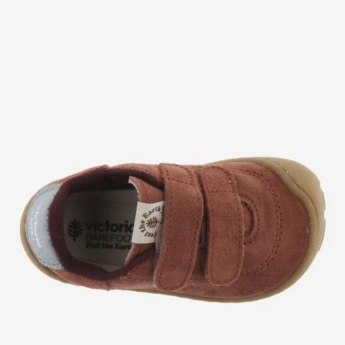 Victoria Barefoot Bosco Velcros Suede Terra