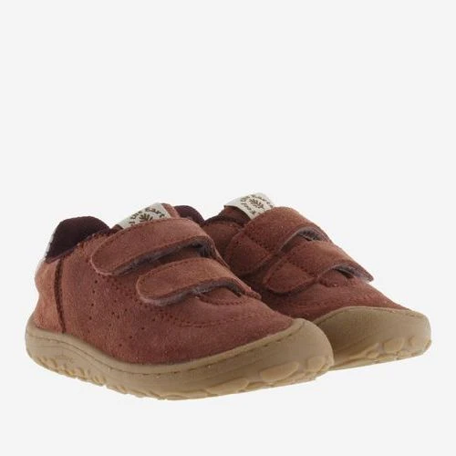 Victoria Barefoot Bosco Velcros Suede Terra