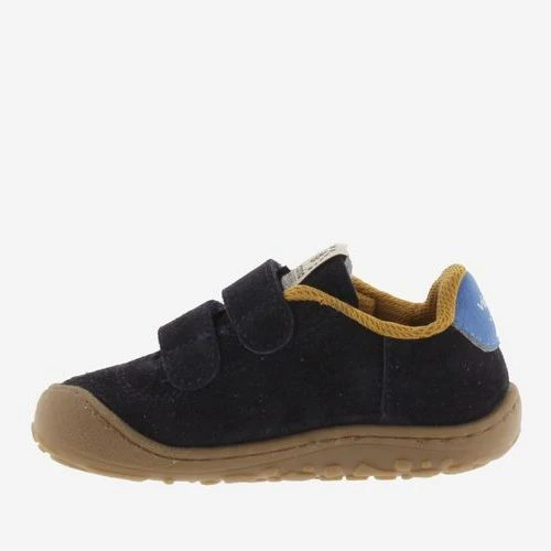 Victoria Barefoot Bosco Velcros Suede Marino