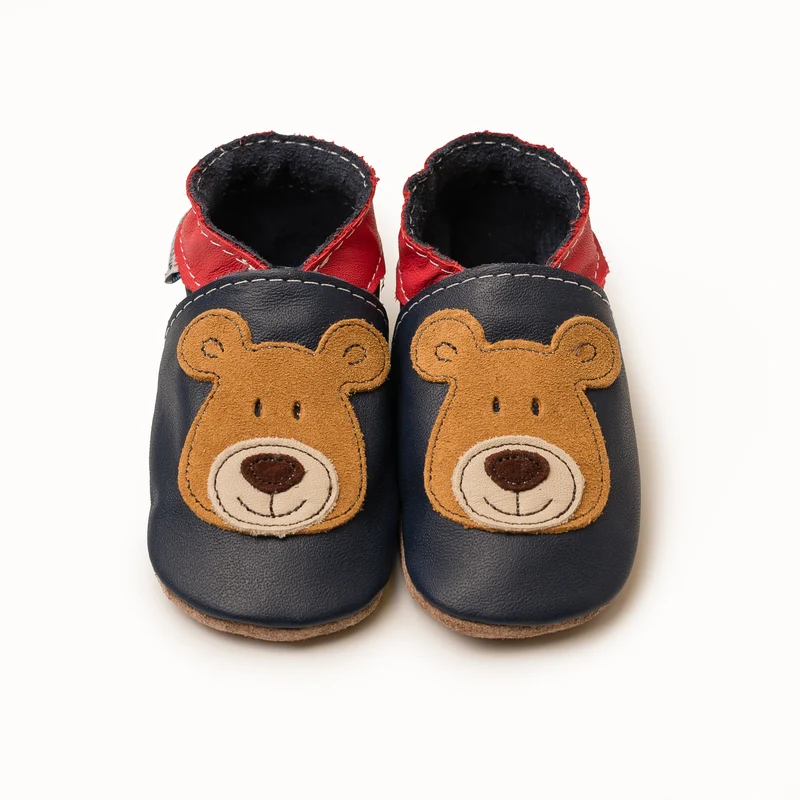 Inchblue Bear Navy Tan Red