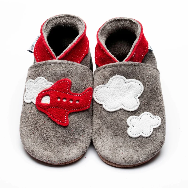 Inchblue Gripz Aeroplane Clouds Grey
