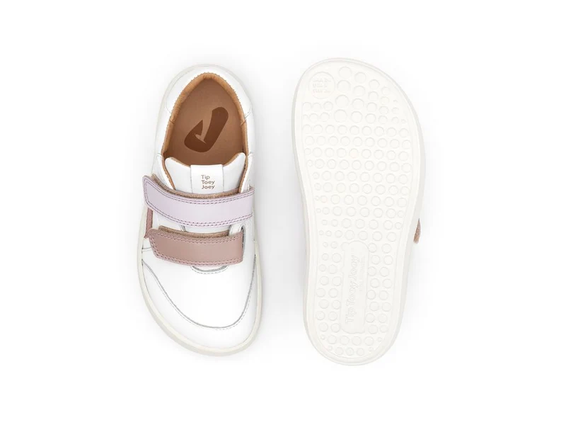 Tip Toey Joey Kidos Landy White Pink Dream Rose Gold