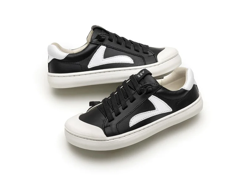 Tip Toey Joey Kidos Ground Black White