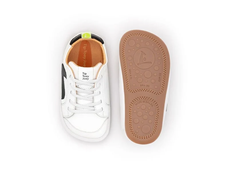 Tip Toey Joey Primeiros Ground White Black