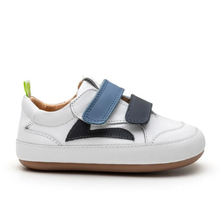 Tip Toey Joey Primeiros Landy White Navy Navy Ash