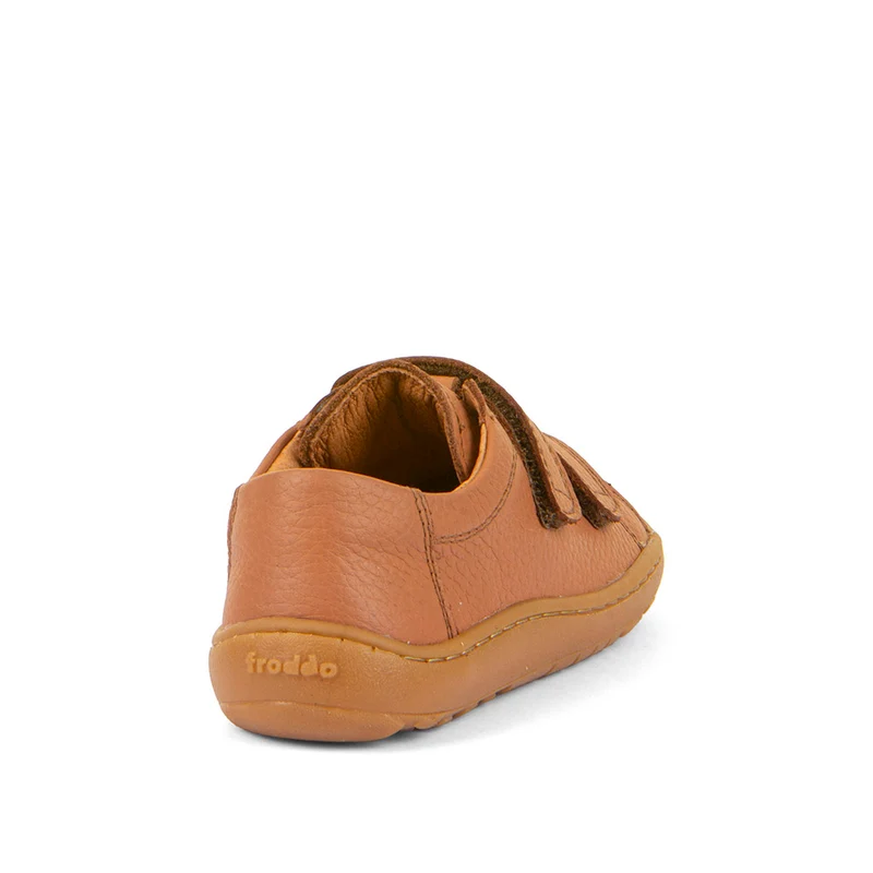 Froddo Barefoot Cuir Velcros II Cognac