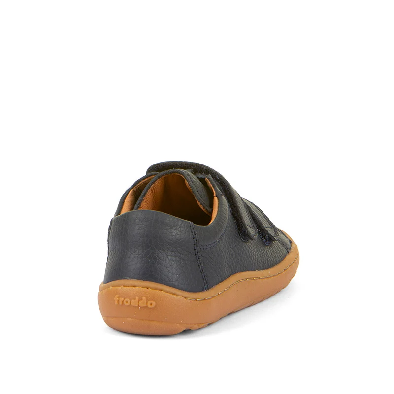 Froddo Barefoot Cuir Velcros II Dark Blue