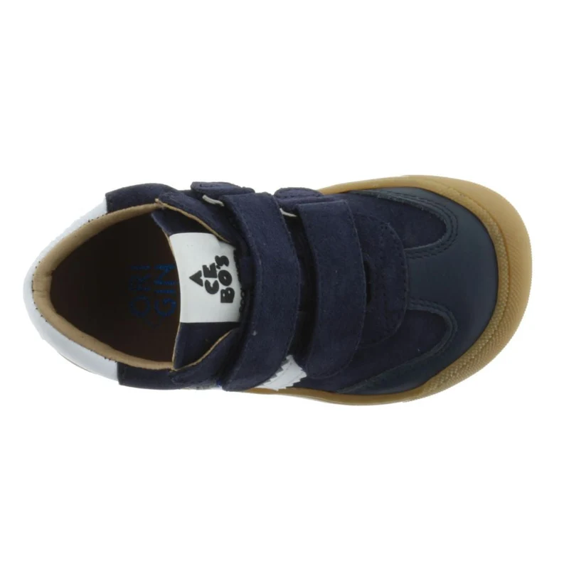 Acebos Barefoot Stripes Velcros Marino