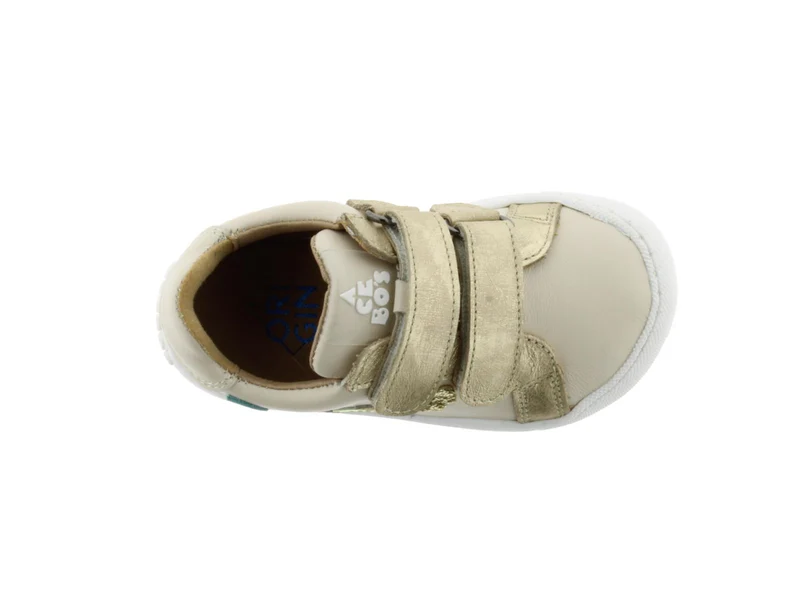 Acebos Barefoot Flora Velcros Beige