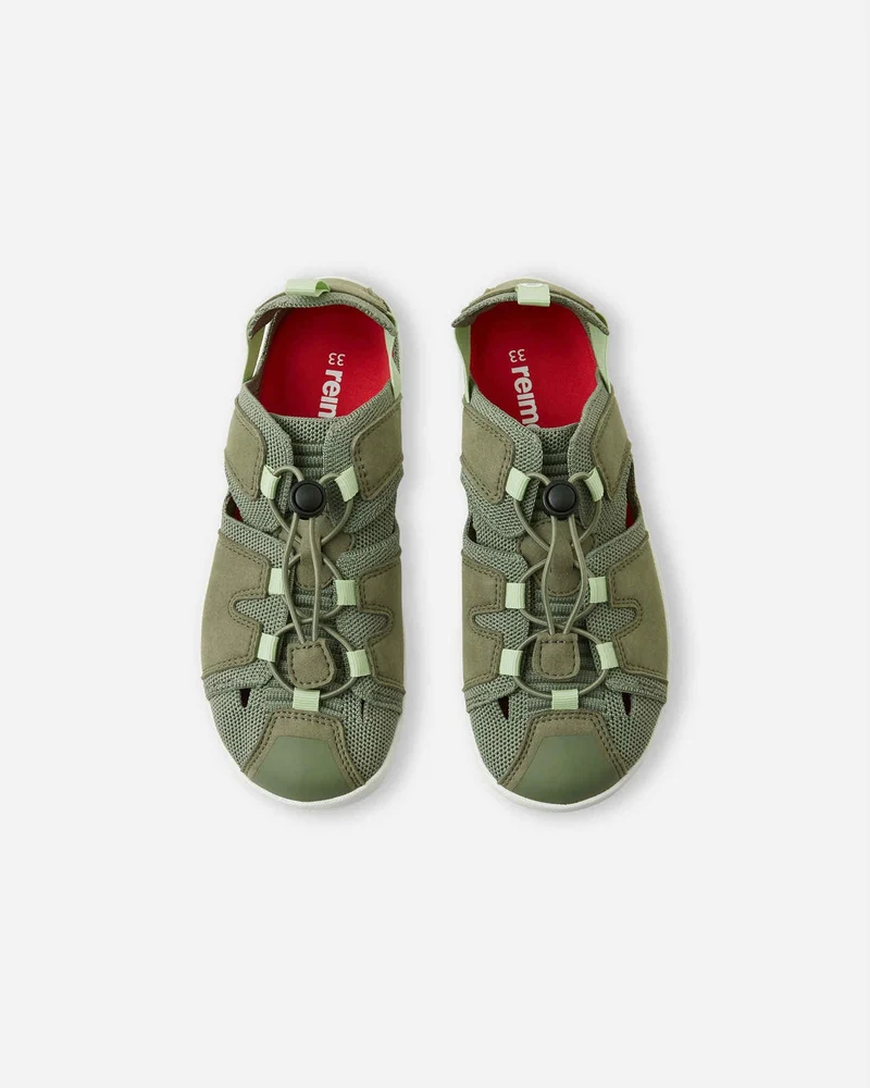 Reima Sandales Valoa Barefoot Greyish green