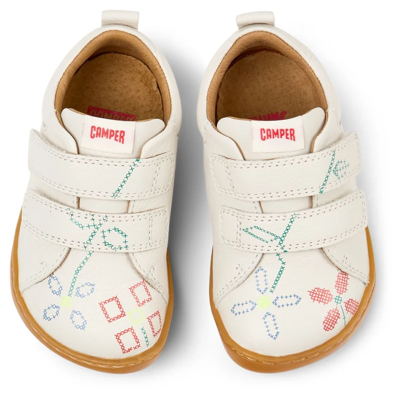 Camper FW Peu Velcros Twins Crème