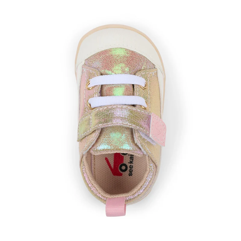 See Kai Run First Walker Stevie Gold Metallic