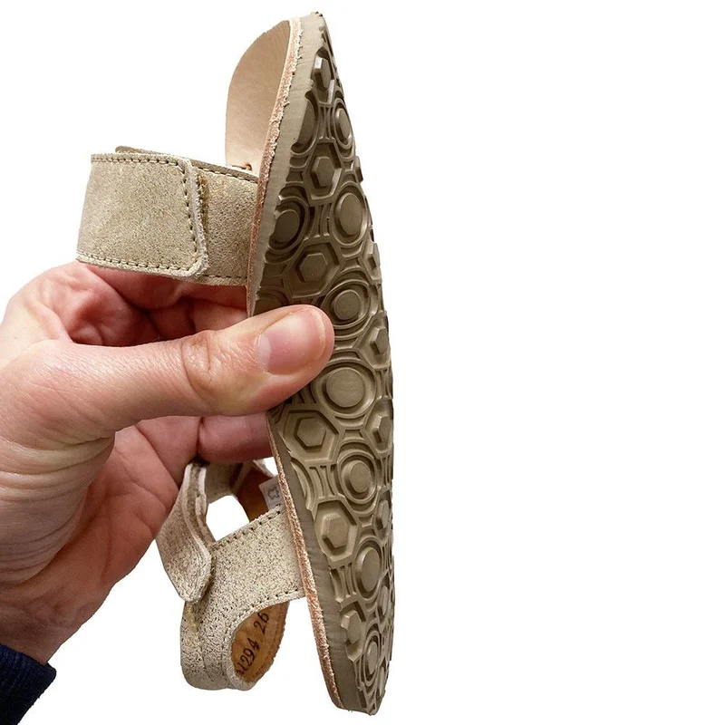 Froddo Barefoot Sandales Flexy Lia Platine Brillant