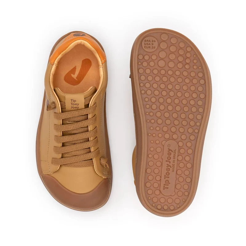 Tip Toey Joey Kidos Sneakers Volt Roar Hay Tangerine